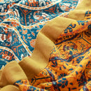 GobekUsa Cotton Boho Manta Sofa Bed Throw Blanket