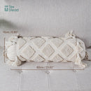 GobekUsa Boho Tufted Tassel Lumbar Throw Pillow