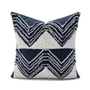 Boho white & gray tufted cushion cover living room throw pillow by Decorbites