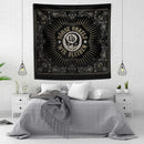 Bohse onkelzs black & white german rock tapestry flag bedroom decor by Decorbites