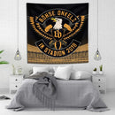 Bohse onkelzs black & white german rock tapestry flag bedroom decor by Decorbites