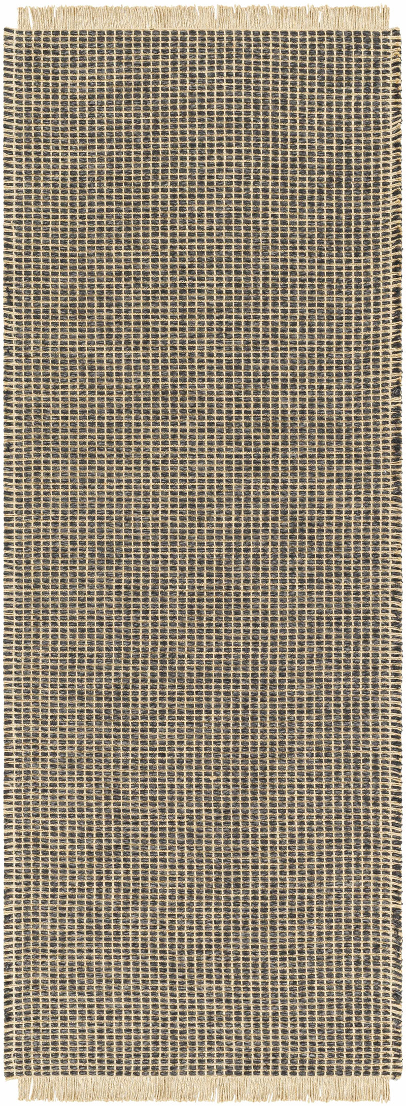 Kimi Jute Black Area Rug - Surya X Becki Owens