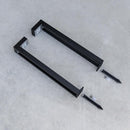 German Osram Pro-Line Bollard Solar Lights® V4 | 100LM | Aluminum / Glass | 2-Pack