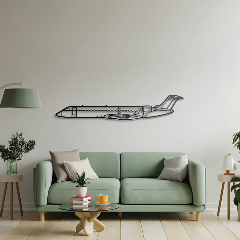 CRJ700 Metal Aircraft Wall Art - NCP0218