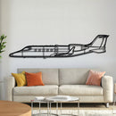 Learjet 60 Metal Aircraft Wall Art - NCP0103 by Navigate Craft