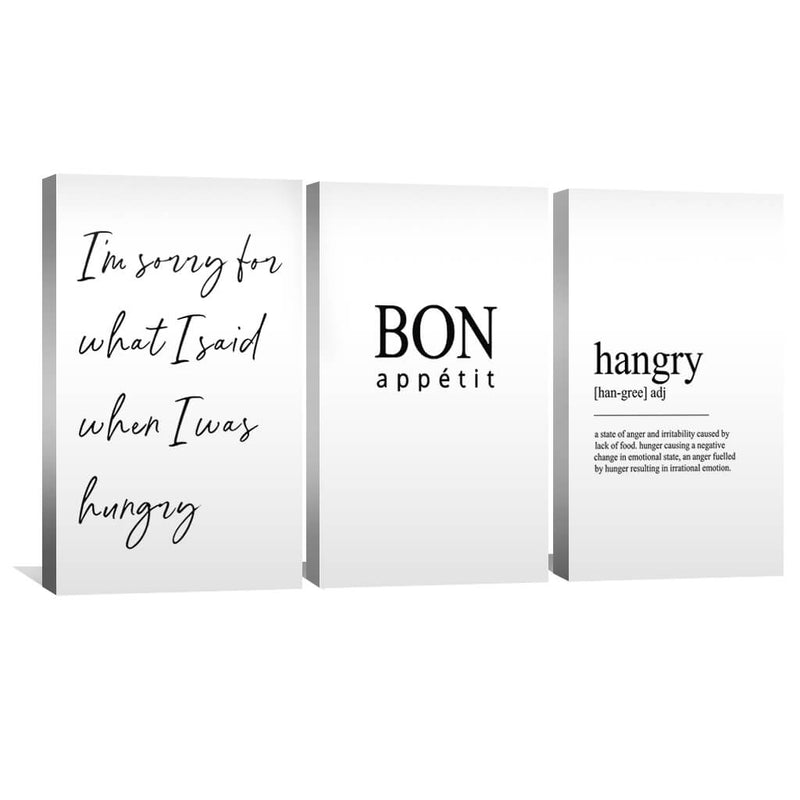 Bon Appetit Canvas