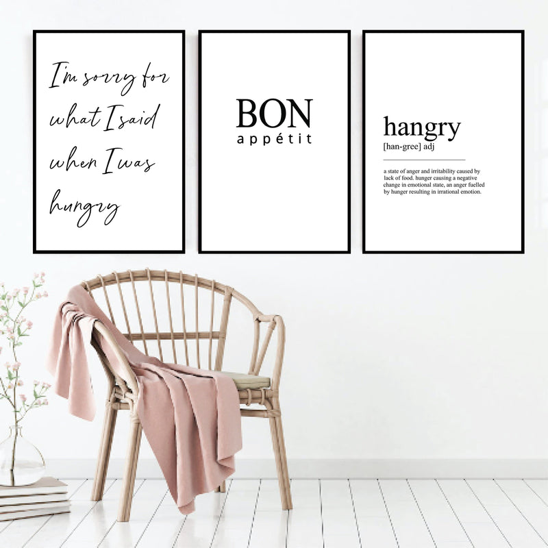 Bon Appetit Canvas