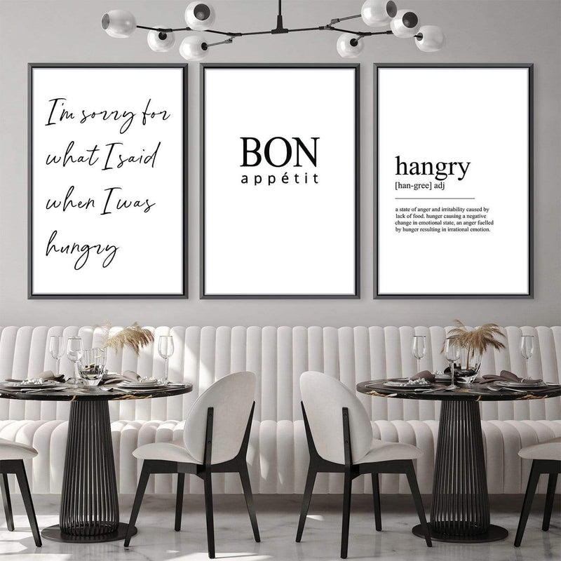 Bon Appetit Canvas