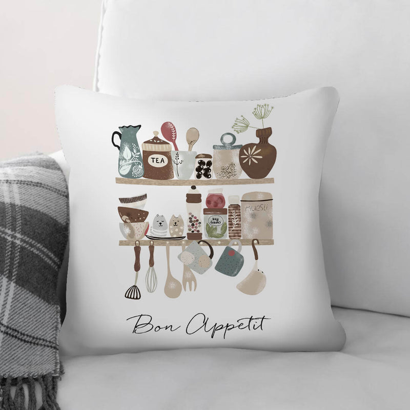 Bon Appetit Kitchen Cushion