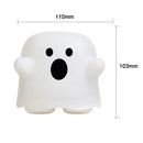 Boo ghost silicone lamp bedroom led night light by Decorbites