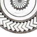 Boreas Multi Finish Round Marble Medallions 36x36