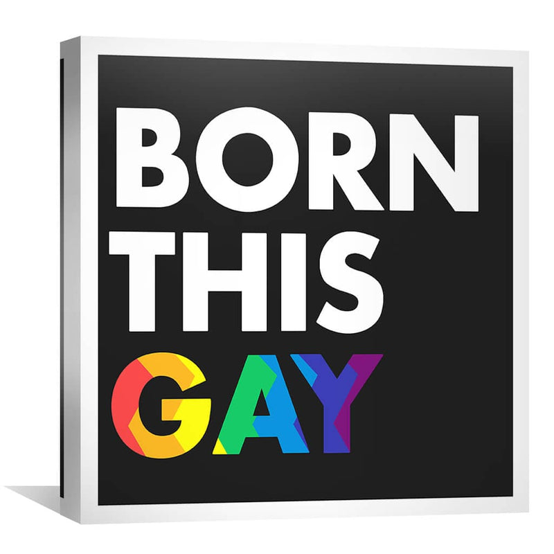 Born this Gay Canvas