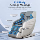 Bosscare Premium Full Body Zero Gravity Massage Chair With Ai Voice And App Control, Gray (SAK35970) by SAKSBY WHOLESALE