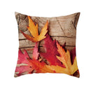 Botanical autumn maple leaves plush pillow case living room decor by Decorbites