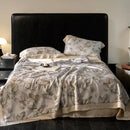 GobekUsa Eucalyptus Fiber Flowers Summer Quilt Set: Silky, Cool Comfort for Bedtime Bliss