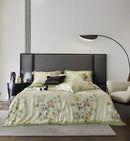GobekUsa Eucalyptus Fiber Flowers Summer Quilt Set: Silky, Cool Comfort for Bedtime Bliss