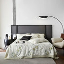 GobekUsa Eucalyptus Fiber Flowers Summer Quilt Set: Silky, Cool Comfort for Bedtime Bliss