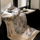 GobekUsa Eucalyptus Fiber Flowers Summer Quilt Set: Silky, Cool Comfort for Bedtime Bliss