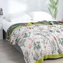 GobekUsa Cotton Leisure Blanket: Luxury Soft Blanket for Summer, Single/Double Bedspread, Sofa Towel - Nordic Home Decor