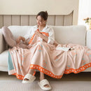 GobekUsa Bamboo Four Layer Gauze Summer Quilt - Cool & Refreshing Thin Blanket