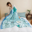 GobekUsa Bamboo Four Layer Gauze Summer Quilt - Cool & Refreshing Thin Blanket