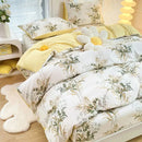 GobekUsa Brushed Printed Duvet Cover Set with 2 Pillowcases, Queen/Single Size