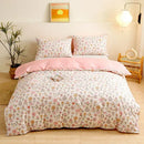 GobekUsa Brushed Printed Duvet Cover Set with 2 Pillowcases, Queen/Single Size