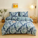 GobekUsa Brushed Printed Duvet Cover Set with 2 Pillowcases, Queen/Single Size