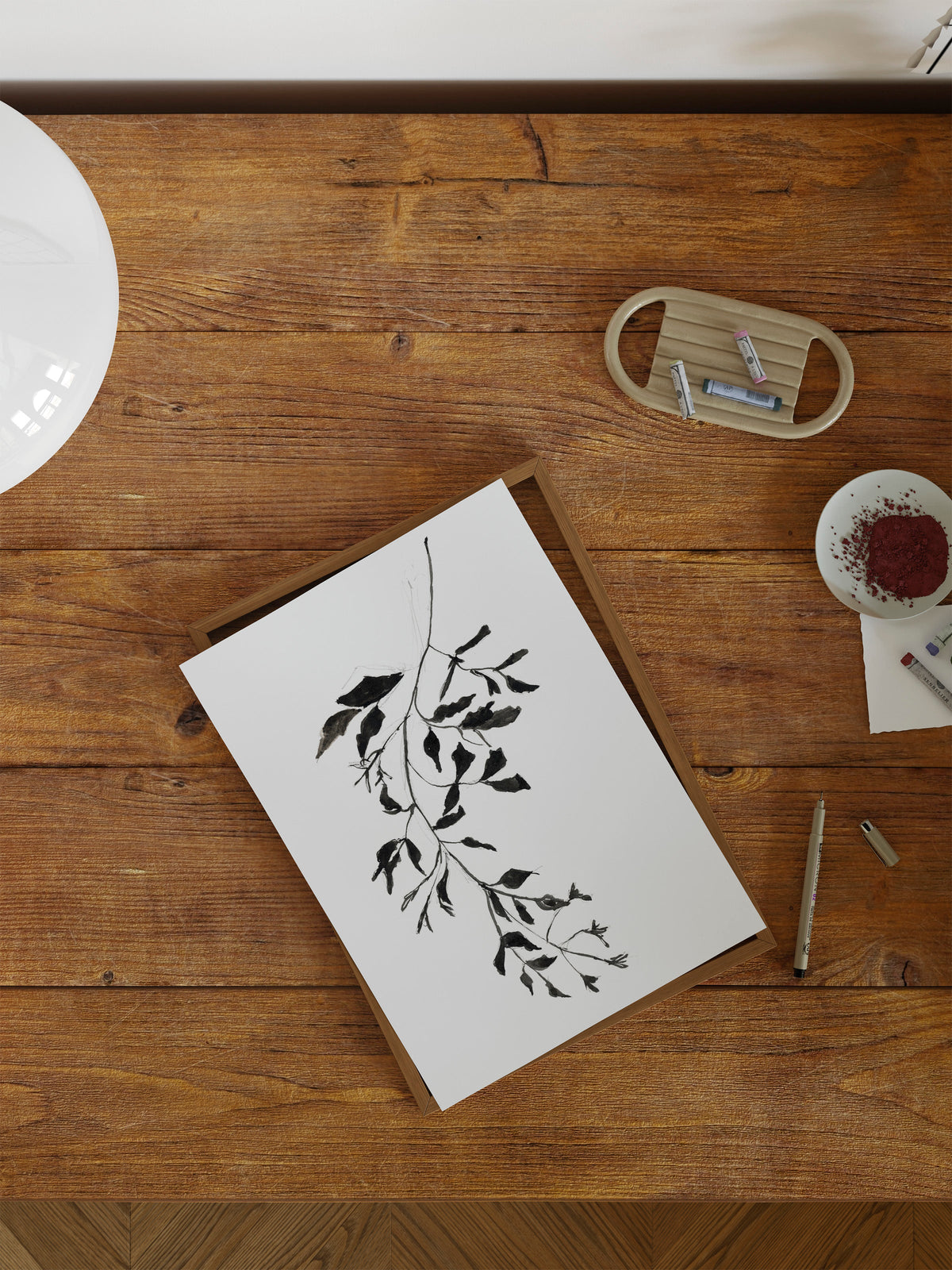Botanical Ink Study II, photo 3 of 9