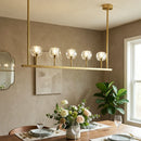 Boule De Cristal Linear Chandelier