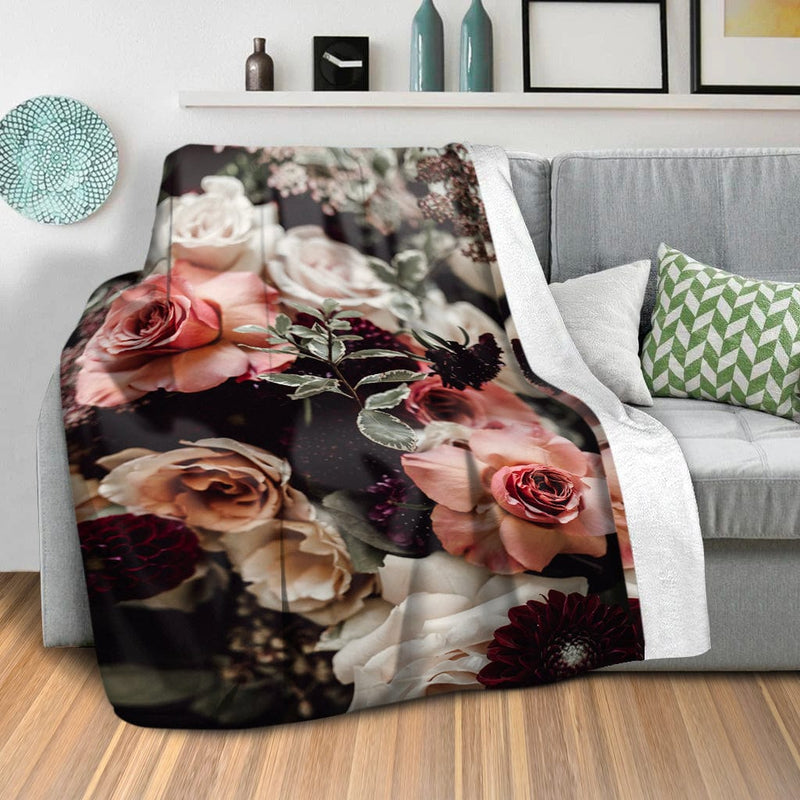 Bouquet of Flowers Blanket