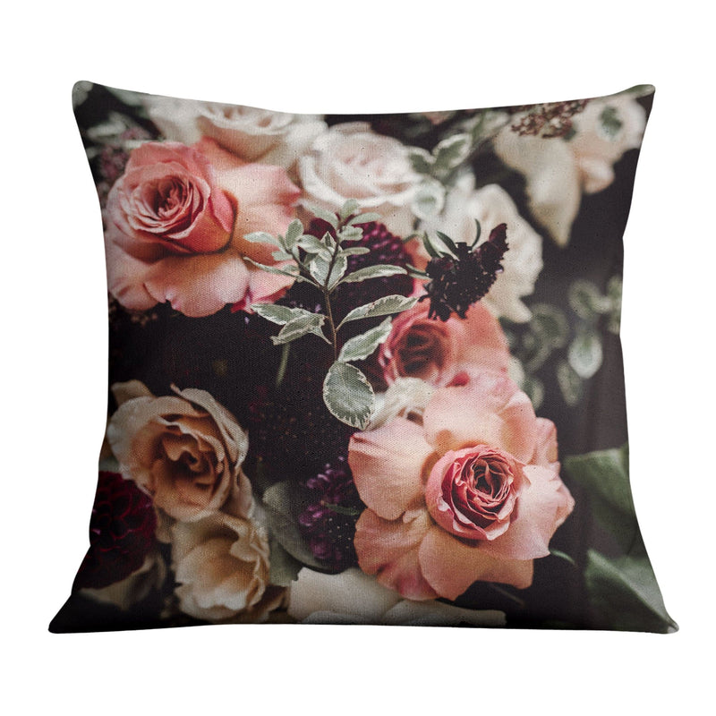 Bouquet of Flowers Cushion