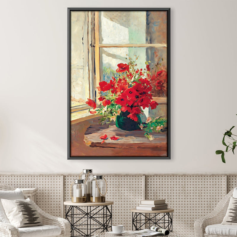 Bouquet of Poppies Canvas