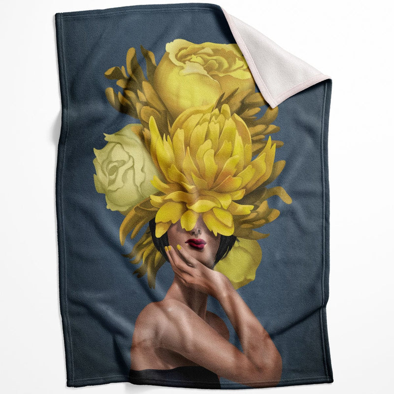 Bouquet Woman B Blanket