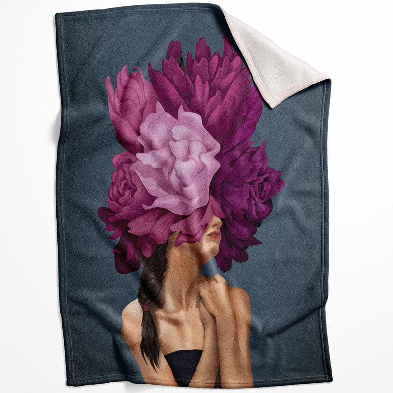 Bouquet Woman C Blanket