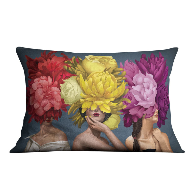 Bouquet Woman Cushion