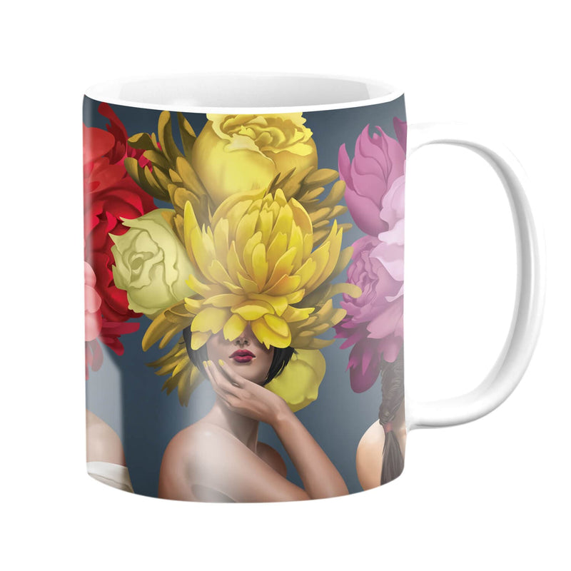 Bouquet Woman Mug