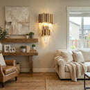 Bourbons Grand Crystal Wall Sconce