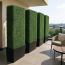 Premium Artificial Boxwood Hedge 7.5FT | UV Resistant & Easy Assembly