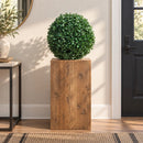 Boxwood Artificial Topiary Ball Set of 2 15in – UV Resistant