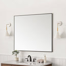 James Martin Rohe 48" Mirror, Matte Black