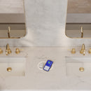 James Martin Breckenridge 72" Double Bathroom Vanity, Bright White
