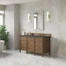 James Martin Brittany 60" Single Bathroom Vanity, Pecan
