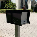 The Original Retrobox in JET BLACK - Modern Mailbox