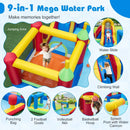Inflatable Water Slide Bounce House 9-in by LJGDeals