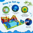 Inflatable Water Slide Bounce House 9-in by DirectDeals