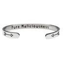 Unfuckwithable - Bangle Bracelet