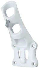 Aluminum 1" Flagpole Bracket - White by Flagman of America