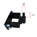 10'x4"x4" Gate Post with Brackets for Dual Swing Driveway Gates, Set of 2 by Chery Industrial