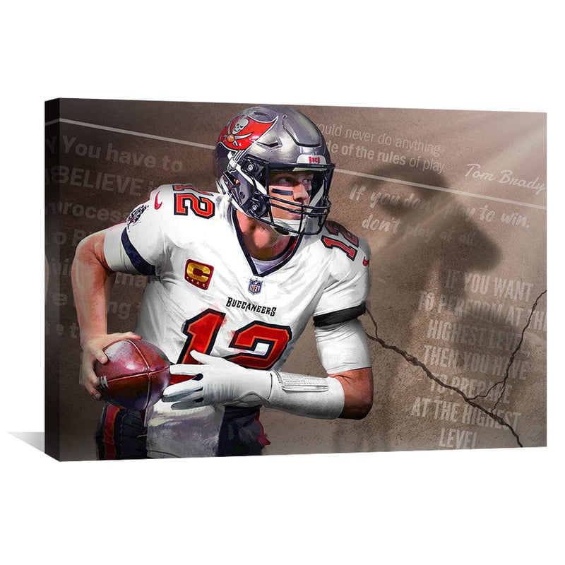 Brady Goat Shadow Canvas